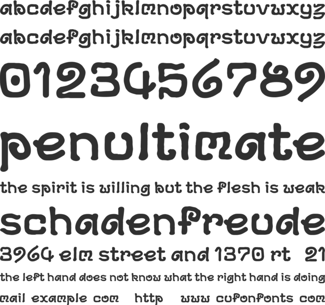DS-Archeology Demo font preview