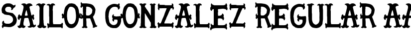 Sailor Gonzalez Regular font
