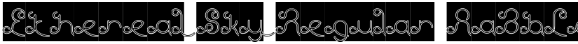 Ethereal Sky Regular font