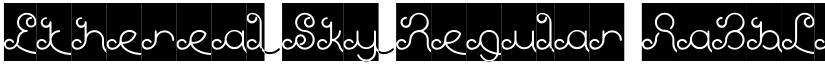 Ethereal Sky Regular font