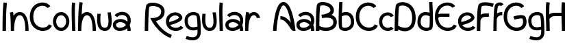 InColhua font download