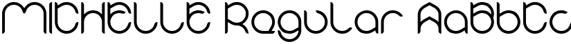 MICHELLE Regular font