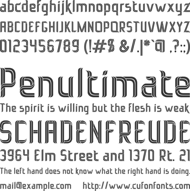 loveleaves font preview