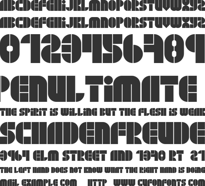 BLOCK JayeW73 font preview