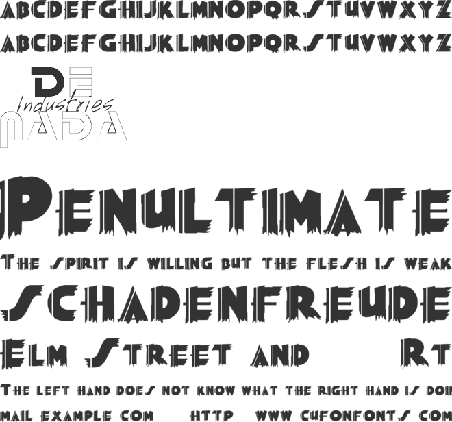 Grauman font preview