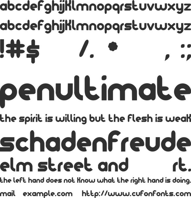 noteame font preview