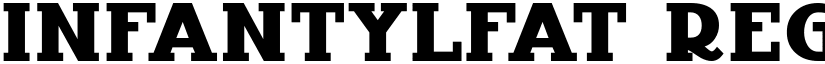 InfantylFat Regular font