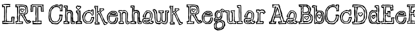 LRT Chickenhawk Regular font