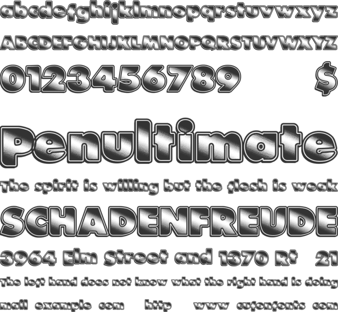 StarDancing font preview
