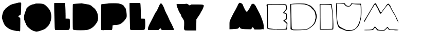 COLDPLAY font download