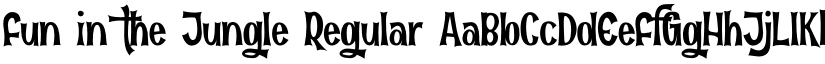 Fun in the Jungle Regular font