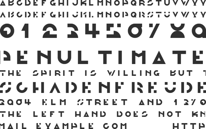 Morgante font preview