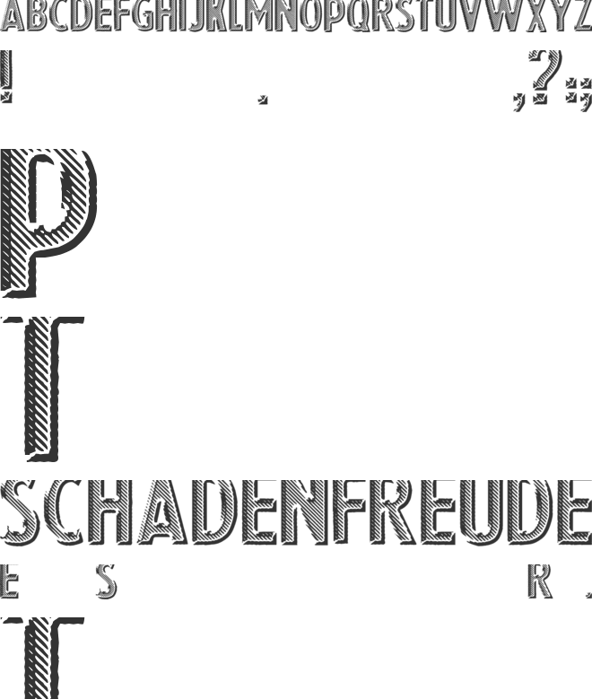 Eshop Advert font preview