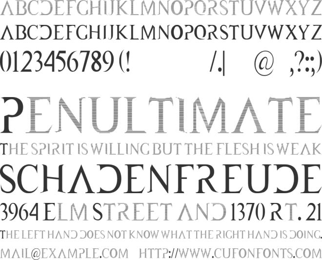 KH Tempery FSS font preview