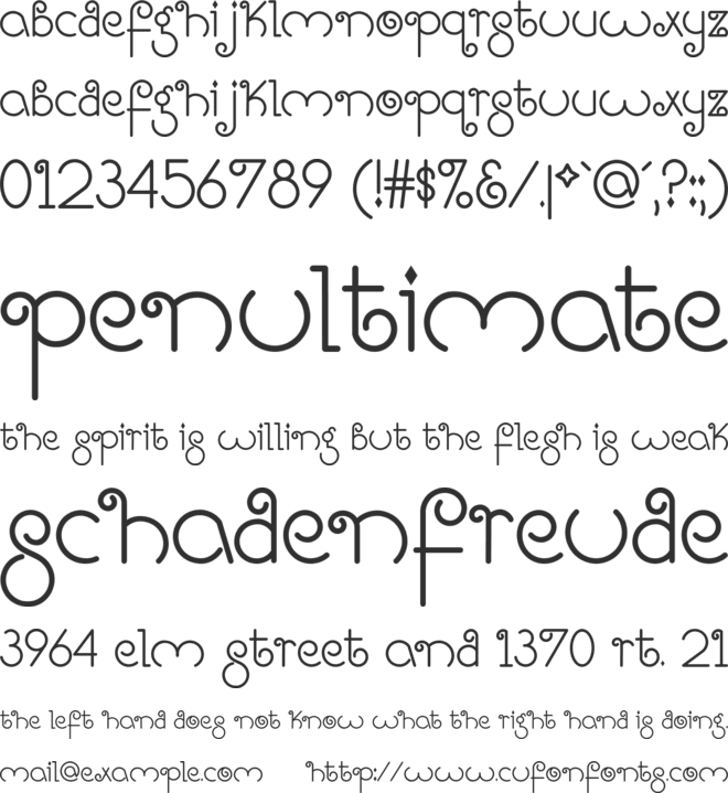 Bright Like A Diamond font preview