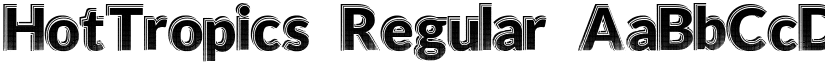 HotTropics font download