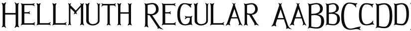 Hellmuth Regular font