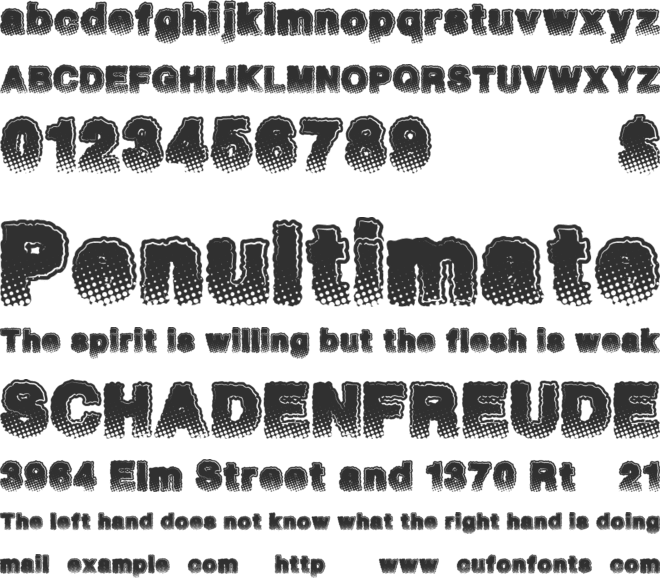 WitchesBrew font preview