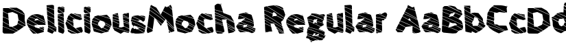 DeliciousMocha Regular font