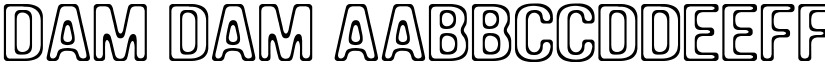 DAM DAM font