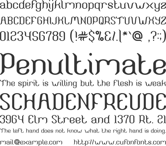 Humaira Aruna Jasmine font preview