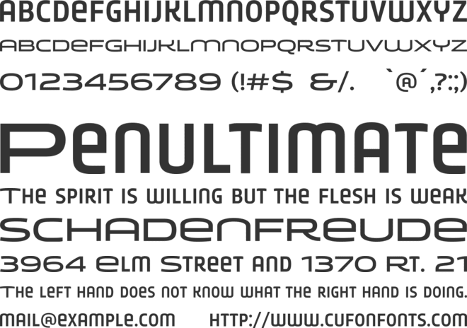 YounionOne FY font preview
