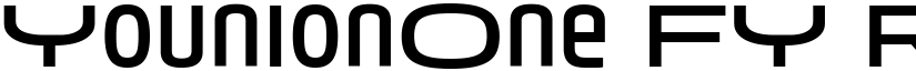YounionOne FY Regular font