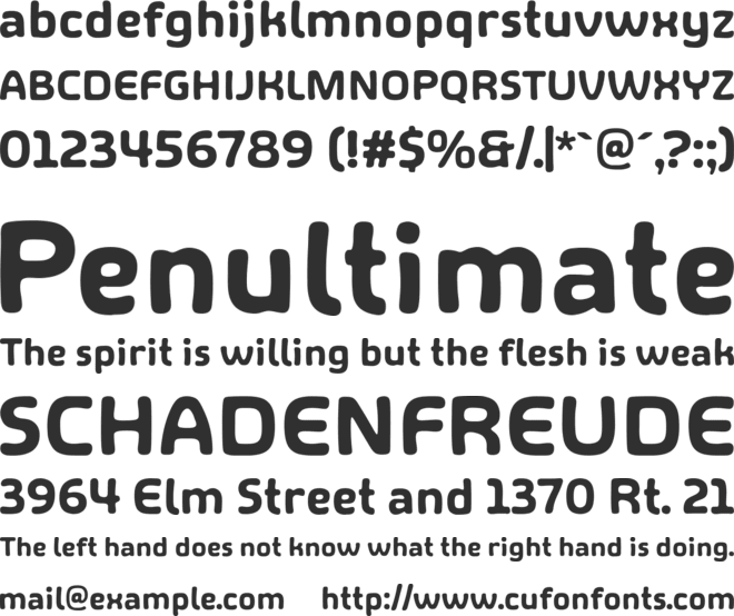 Share Happiness Around font preview