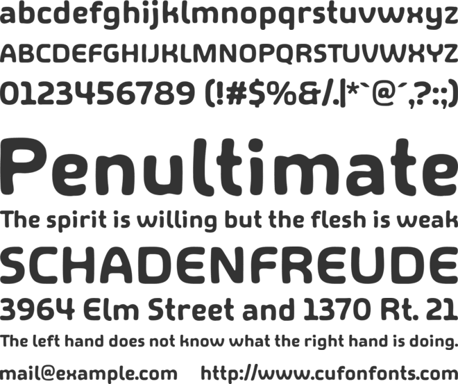 Share Happiness Around font preview