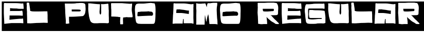 El puto amo font download