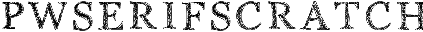 PWSerifScratch font download