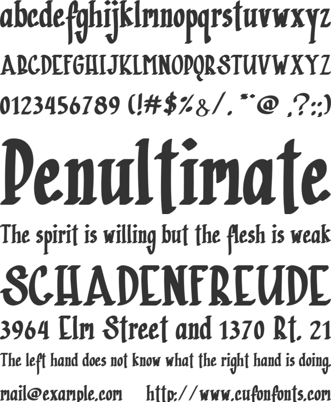 Charlotte Paraline font preview