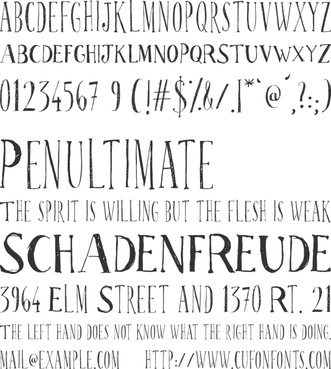 scrabionau font preview