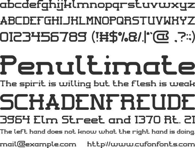 Happy Everydays Day font preview