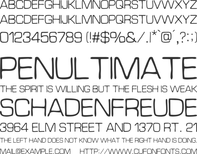 Euro Estilazo font preview