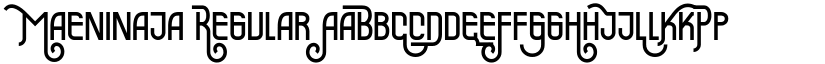 Maeninaja font download