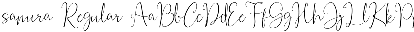 samira Regular font