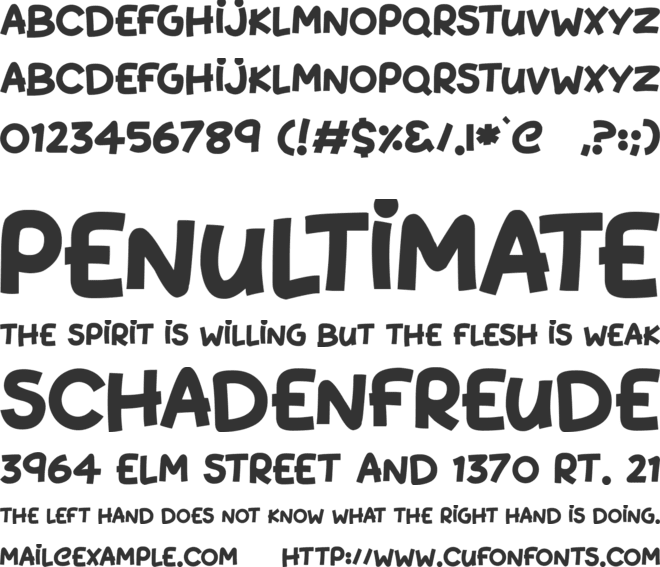 Christmas Carols font preview