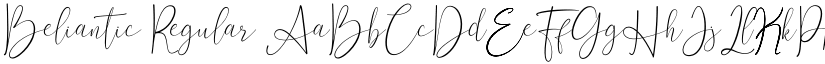 Beliantic font download