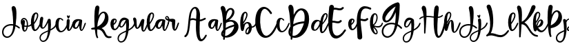 Jolycia font download