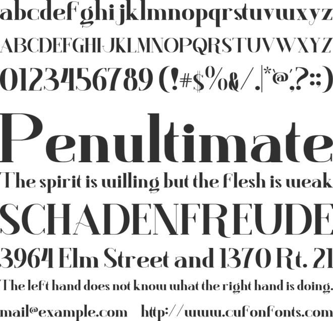 WALLEY font preview