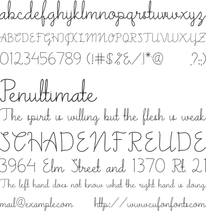 Amsterdam font preview