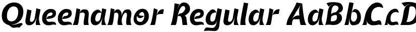 Queenamor font download