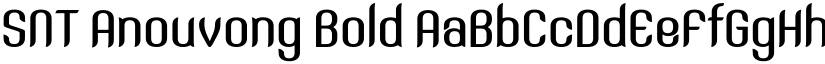 SNT Anouvong Bold font