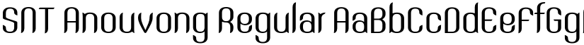 SNT Anouvong Regular font