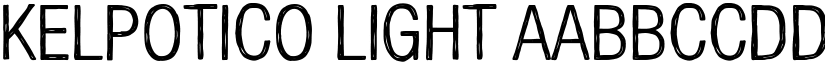 Kelpotico Light font