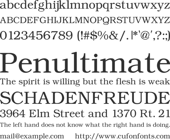 Angleterre Book font preview