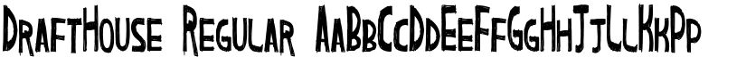 DraftHouse font download