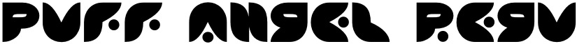 Puff Angel Regular font