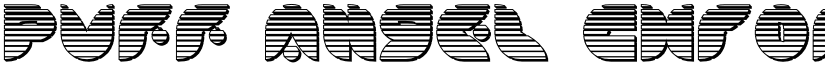 Puff Angel Chrome Regular font